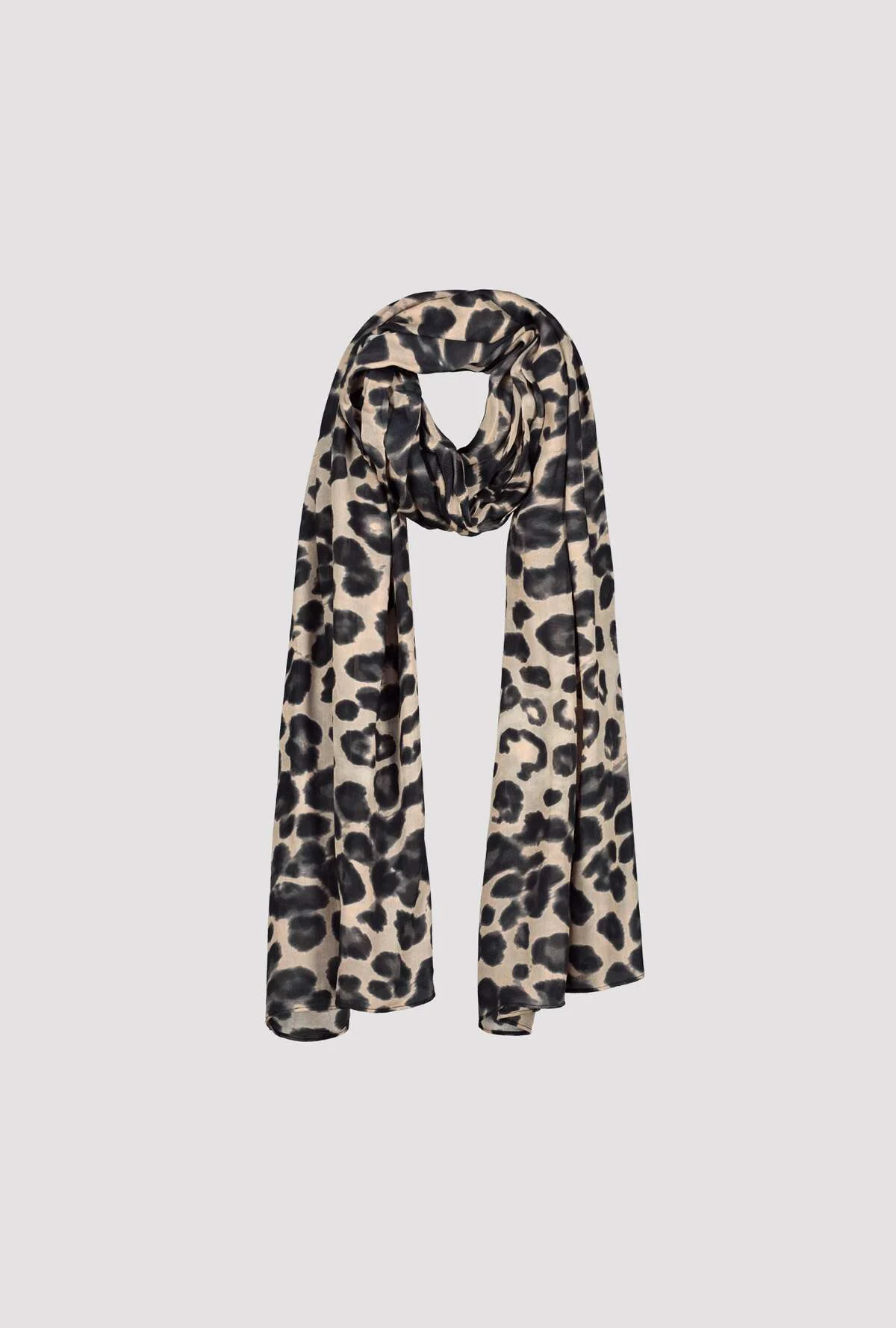 Monari - Leopard Print Scarf - Image 6