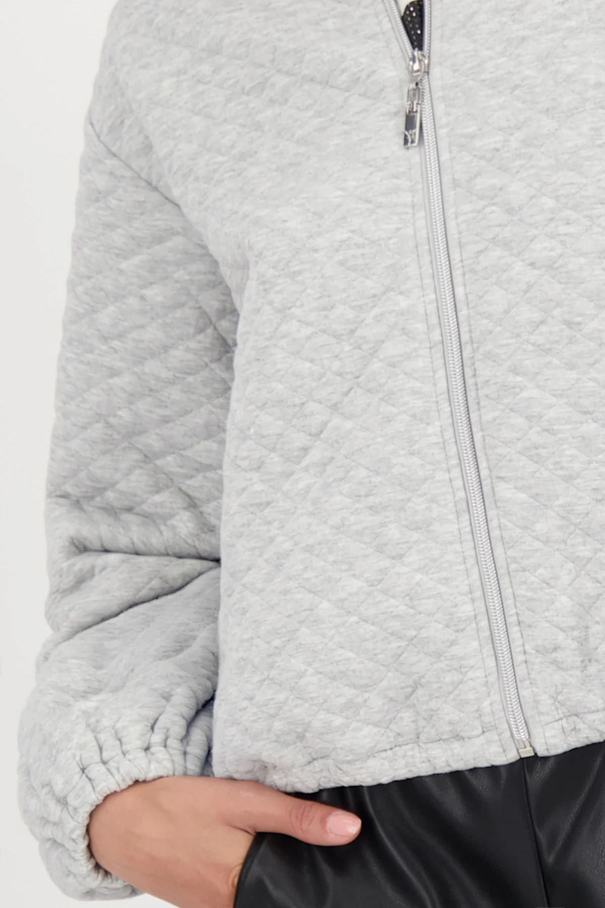 Monari - Quilted Jacket with Pockets - Image 3