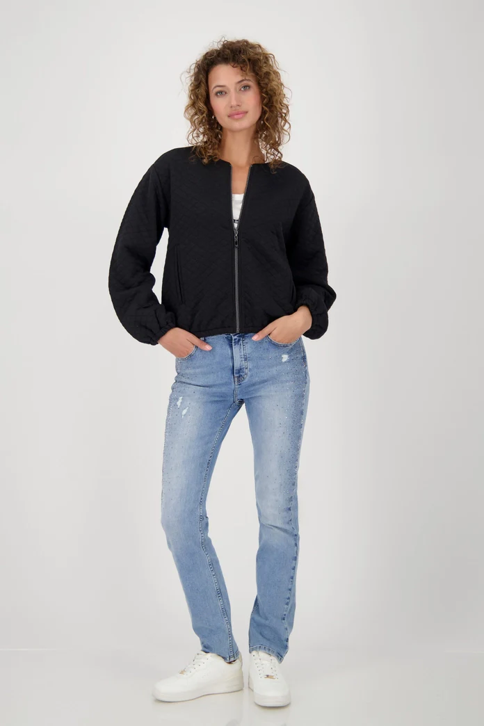 Monari - Quilted Jacket with Pockets - Image 9