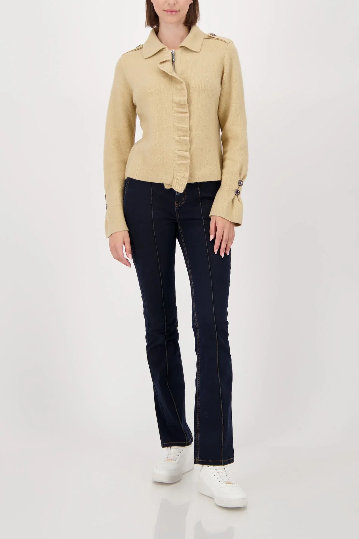 Monari - Ruffle Cardigan - Image 3