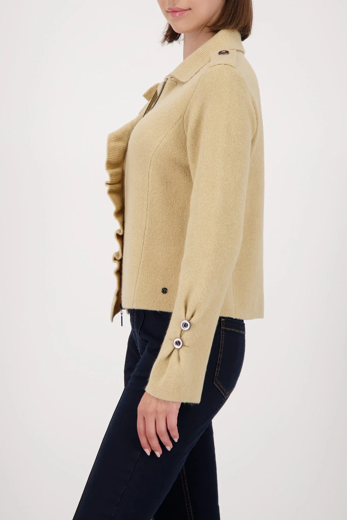 Monari - Ruffle Cardigan - Image 5