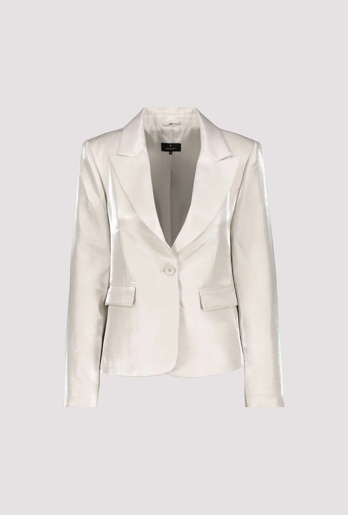 Monari - Satin Lamé Blazer - Image 6