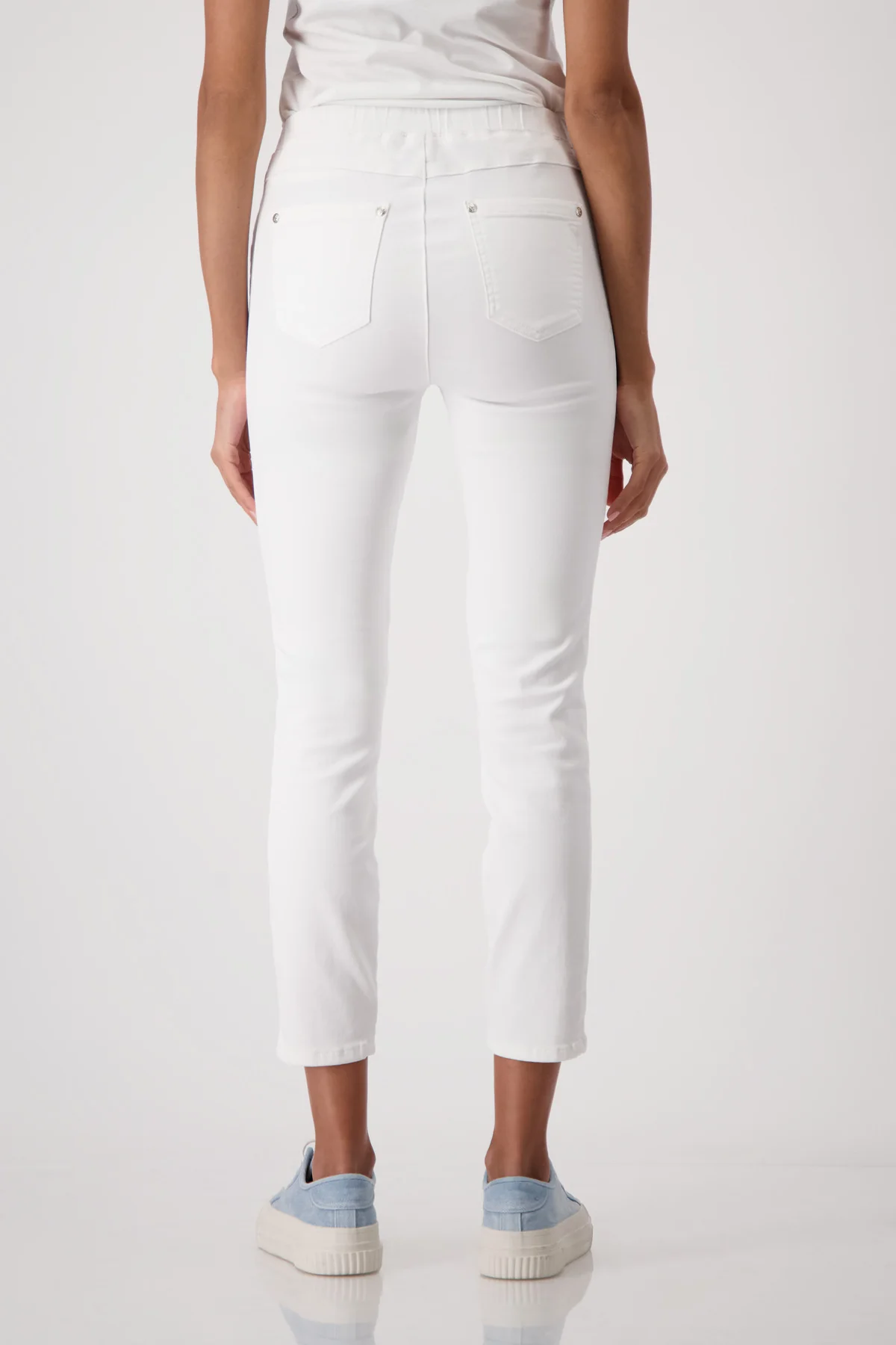 Monari - Slim Fit Back Pocket Jeggings - Image 5