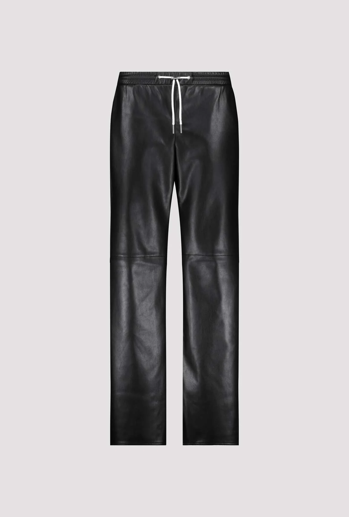 Monari - Straight Leg Leather Trousers - Image 6
