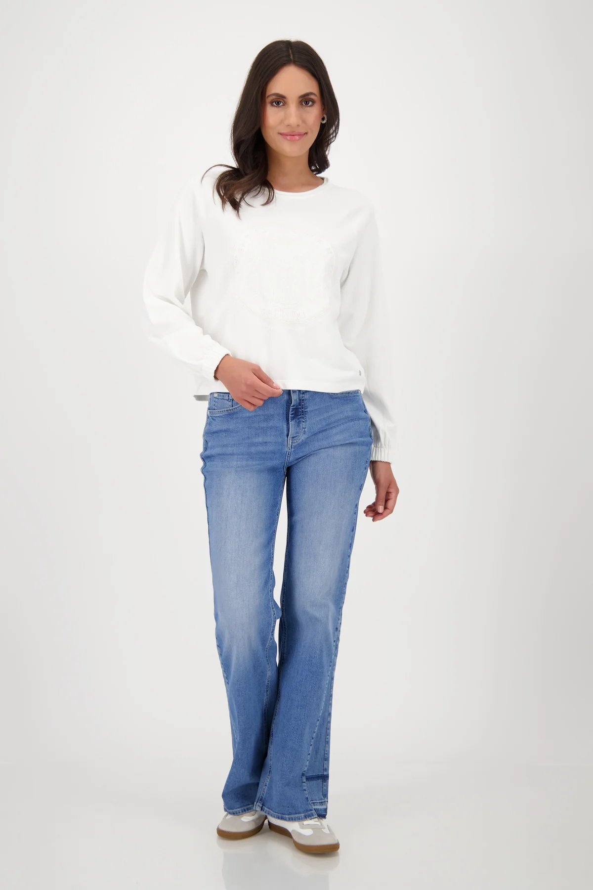 Monari - Sweatshirt with Rhinestones - Image 3