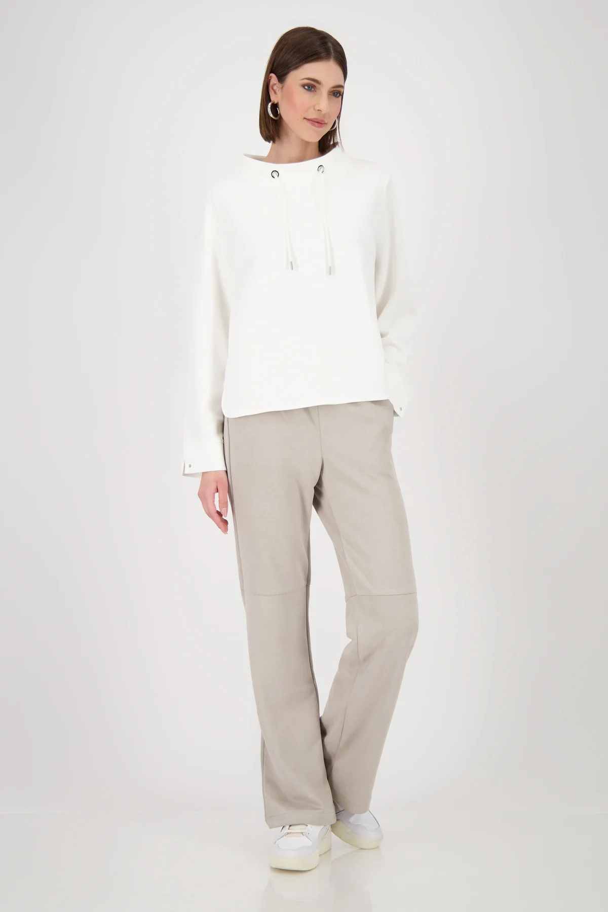 Monari - Sweatshirt with stand-up collar - Image 3