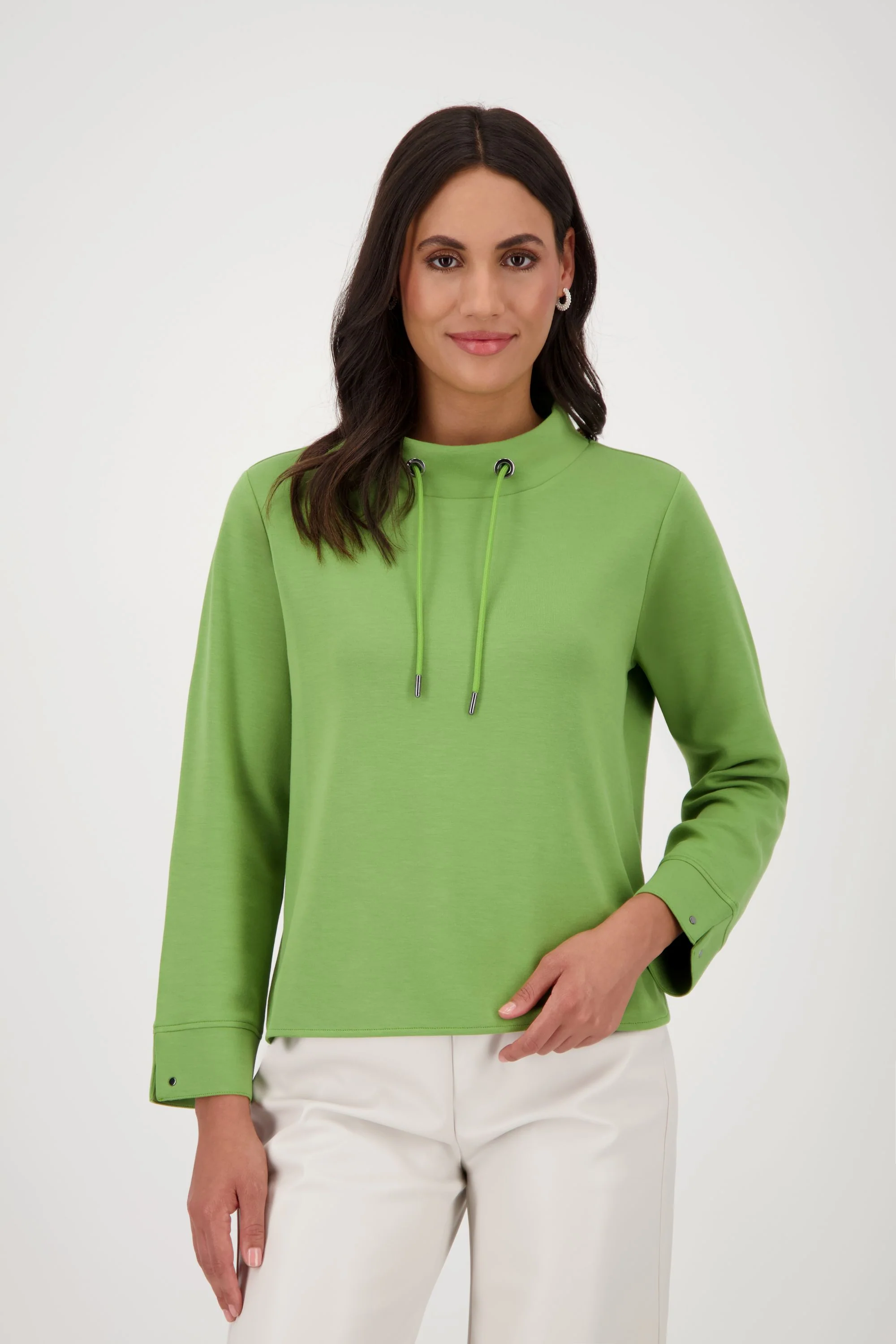 Monari - Sweatshirt with stand-up collar - Image 7