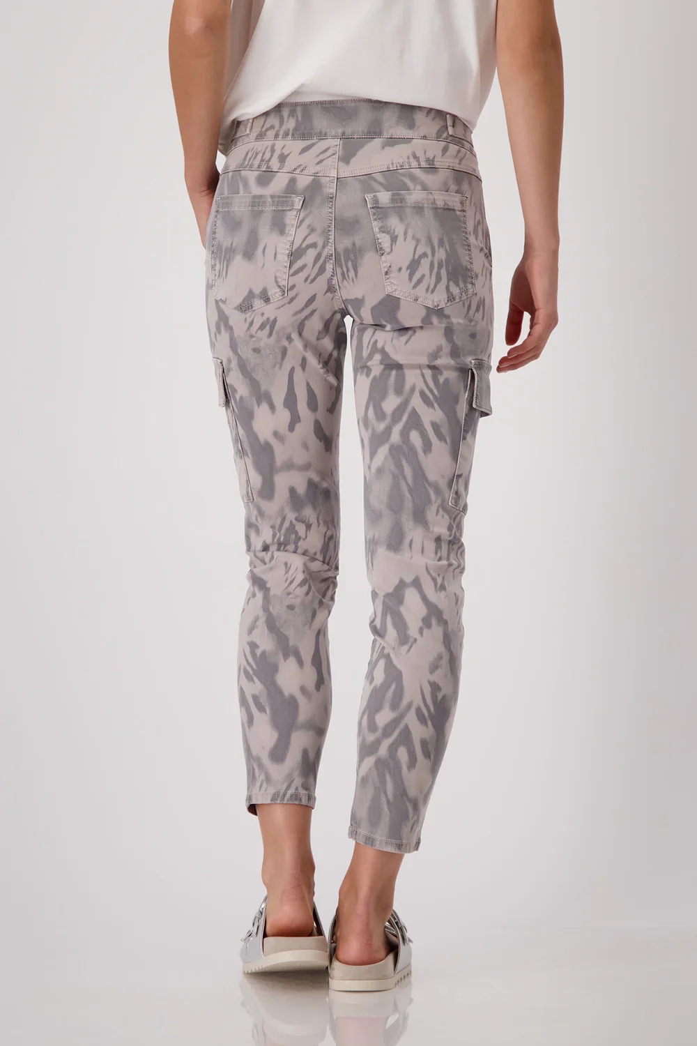 Monari - Tiger Print Cargo Pants - Image 6