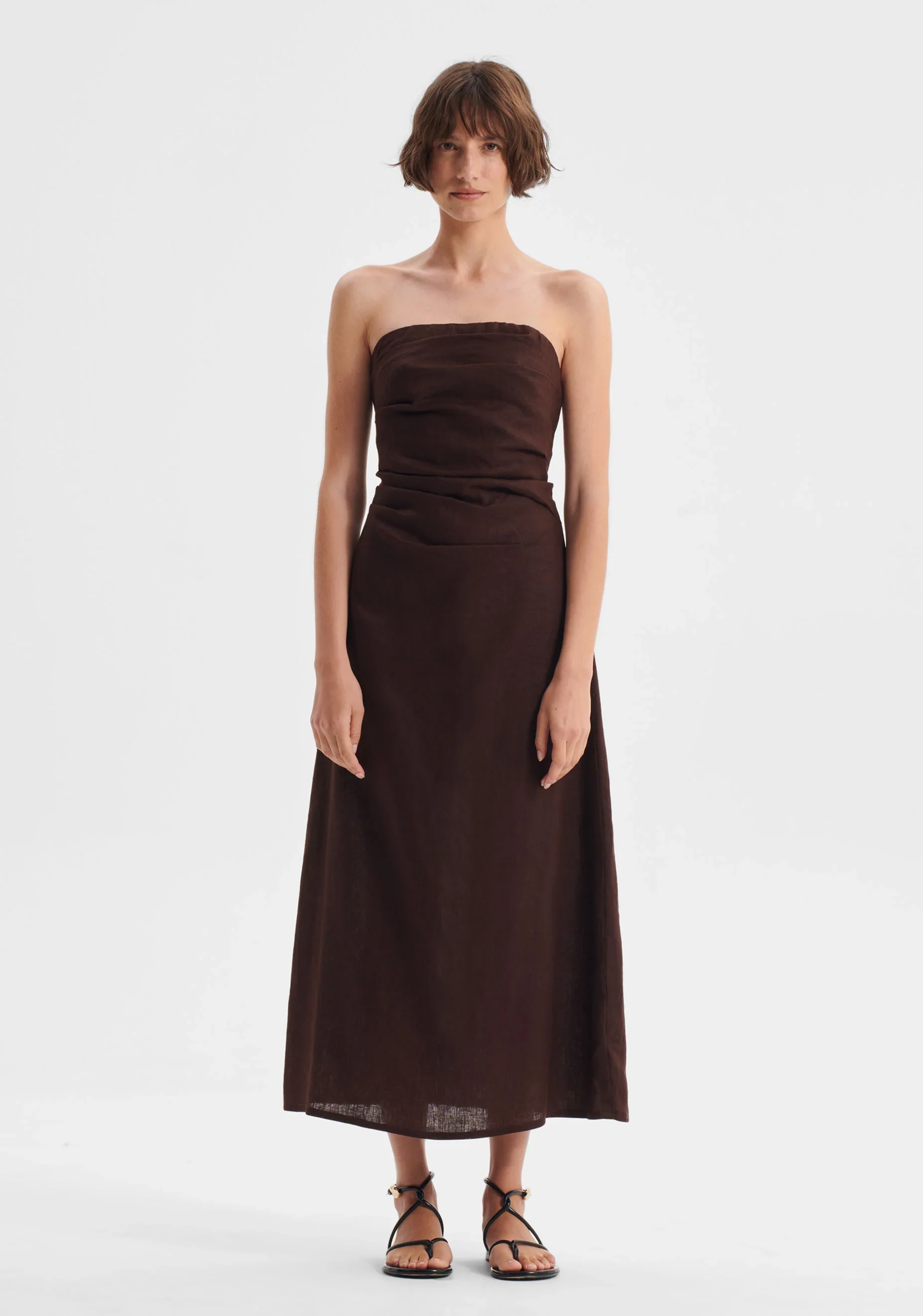 Morrison - Rio Linen Strapless Dress - Image 10