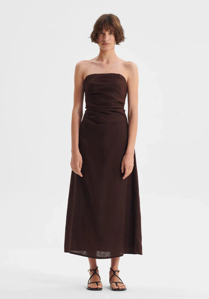 Morrison - Rio Linen Strapless Dress - Image 3