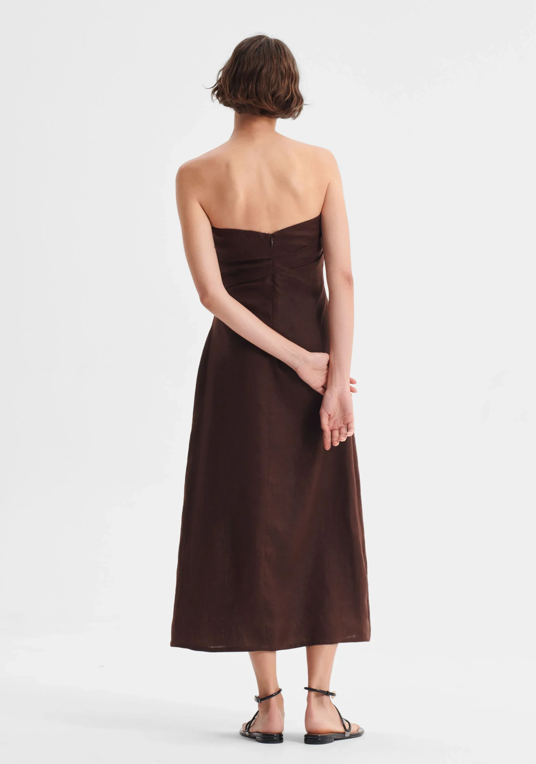 Morrison - Rio Linen Strapless Dress - Image 7