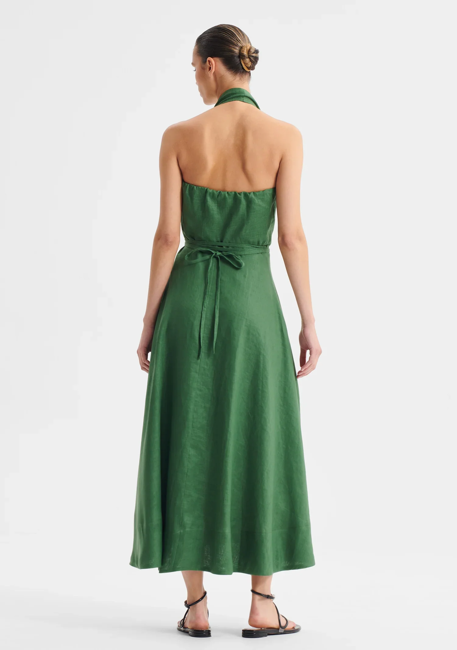 Morrison - Ronni Linen Halter Dress - Image 3