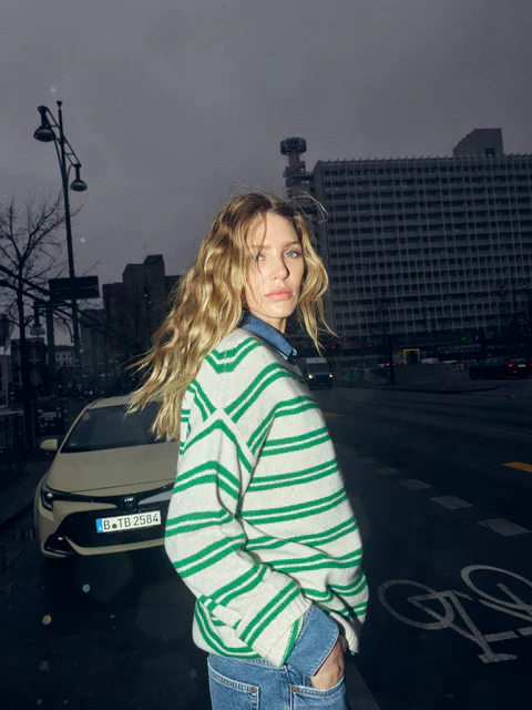 Mos Mosh - Khai Two Stripe Knit - Image 3