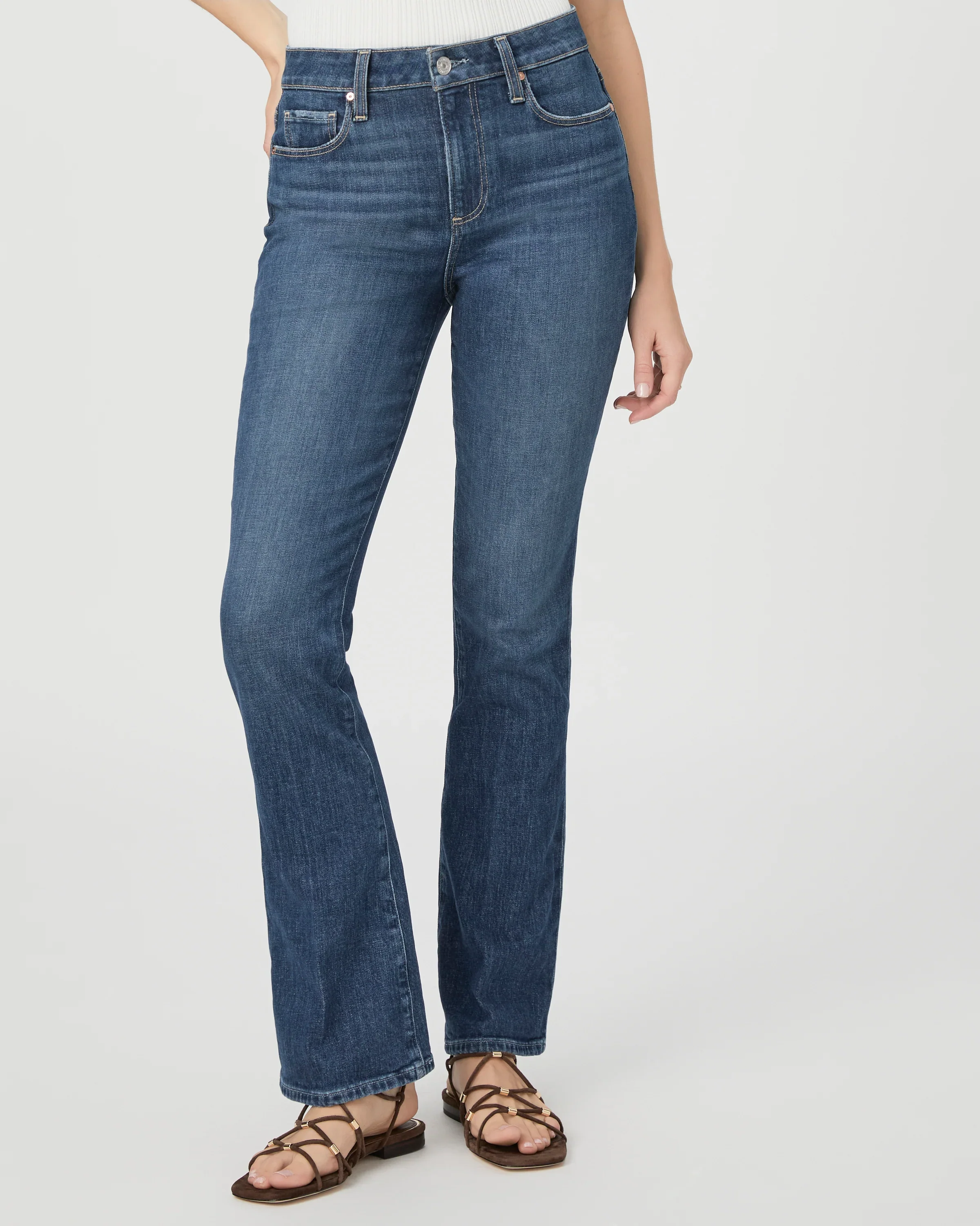 Paige - High Rise Laurel Canyon Jean - Image 3
