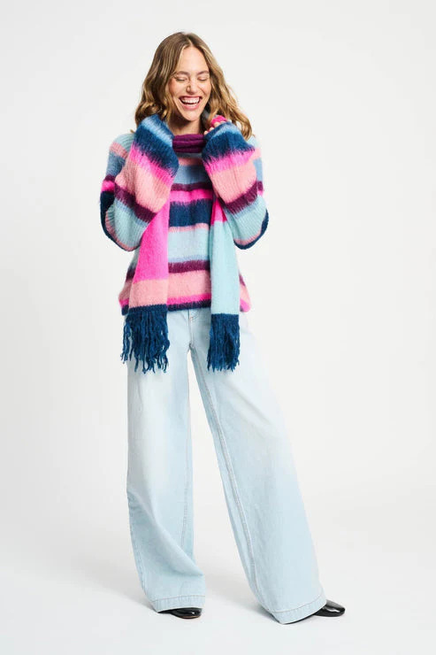 Pom Amsterdam - Brushed Striped Sweater - Image 9