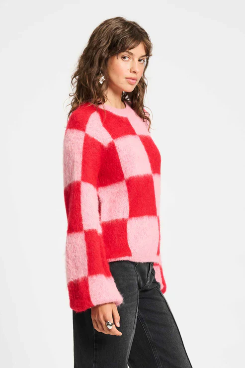 Pom Amsterdam - Checked Sweater - Image 3