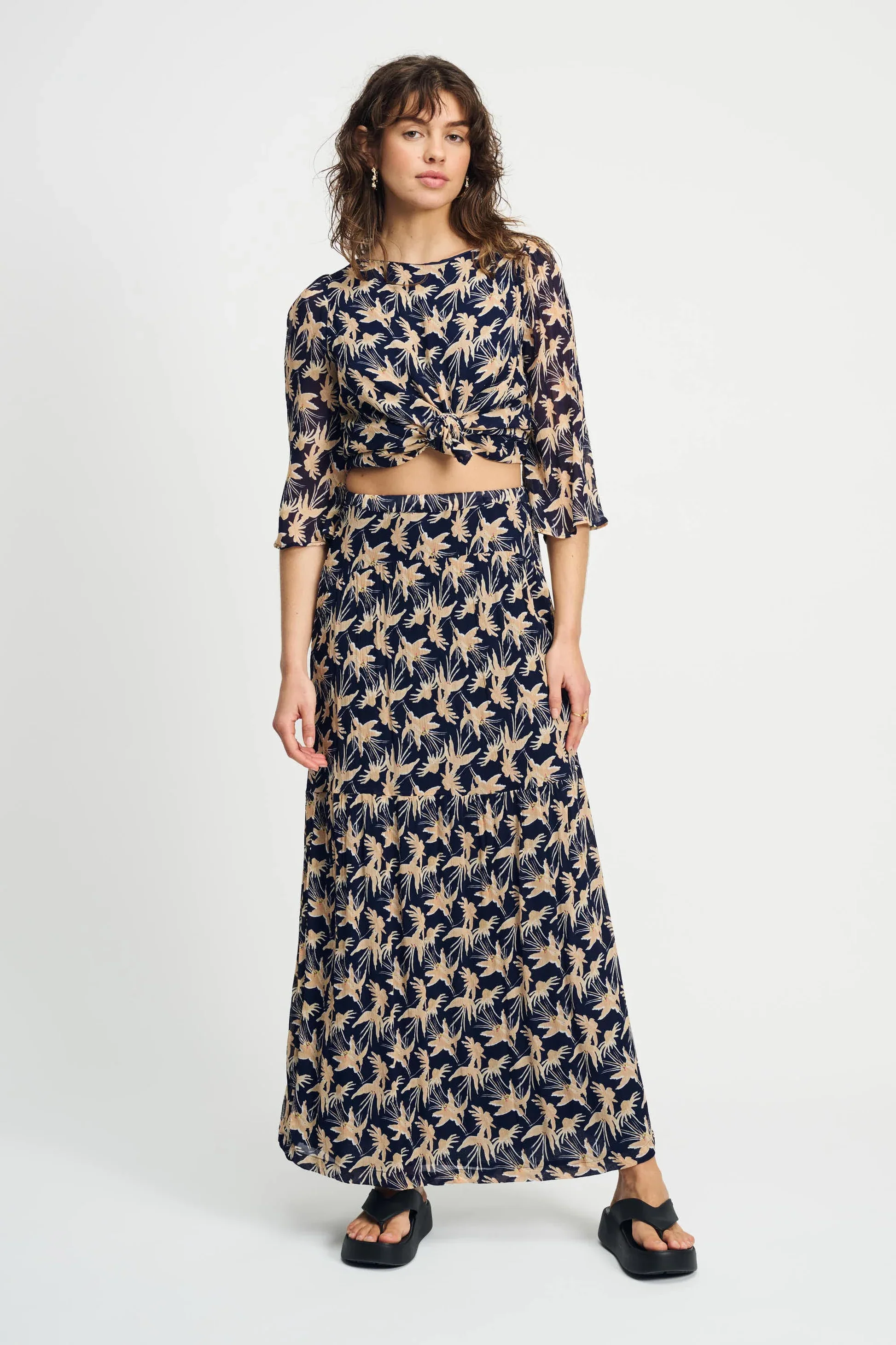 Pom Amsterdam - Floral Print Skirt - Image 5