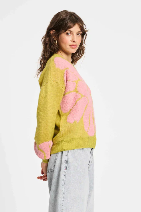 Pom Amsterdam - Garden Flower Sweater - Image 3