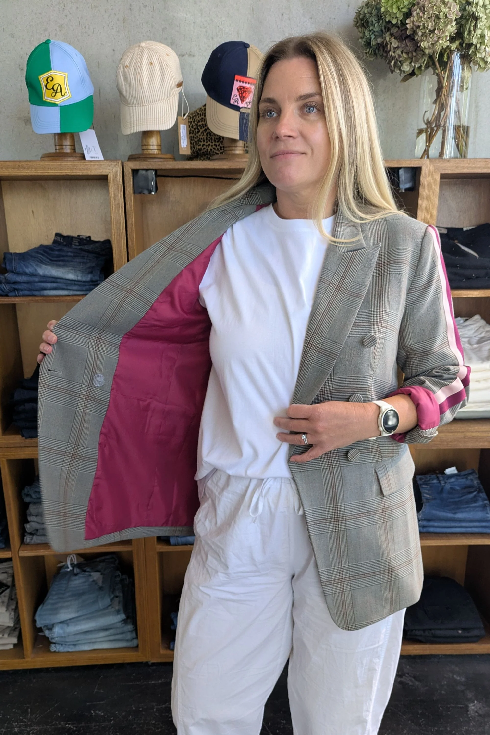 Sophie Moran - Checked Blazer - Image 12