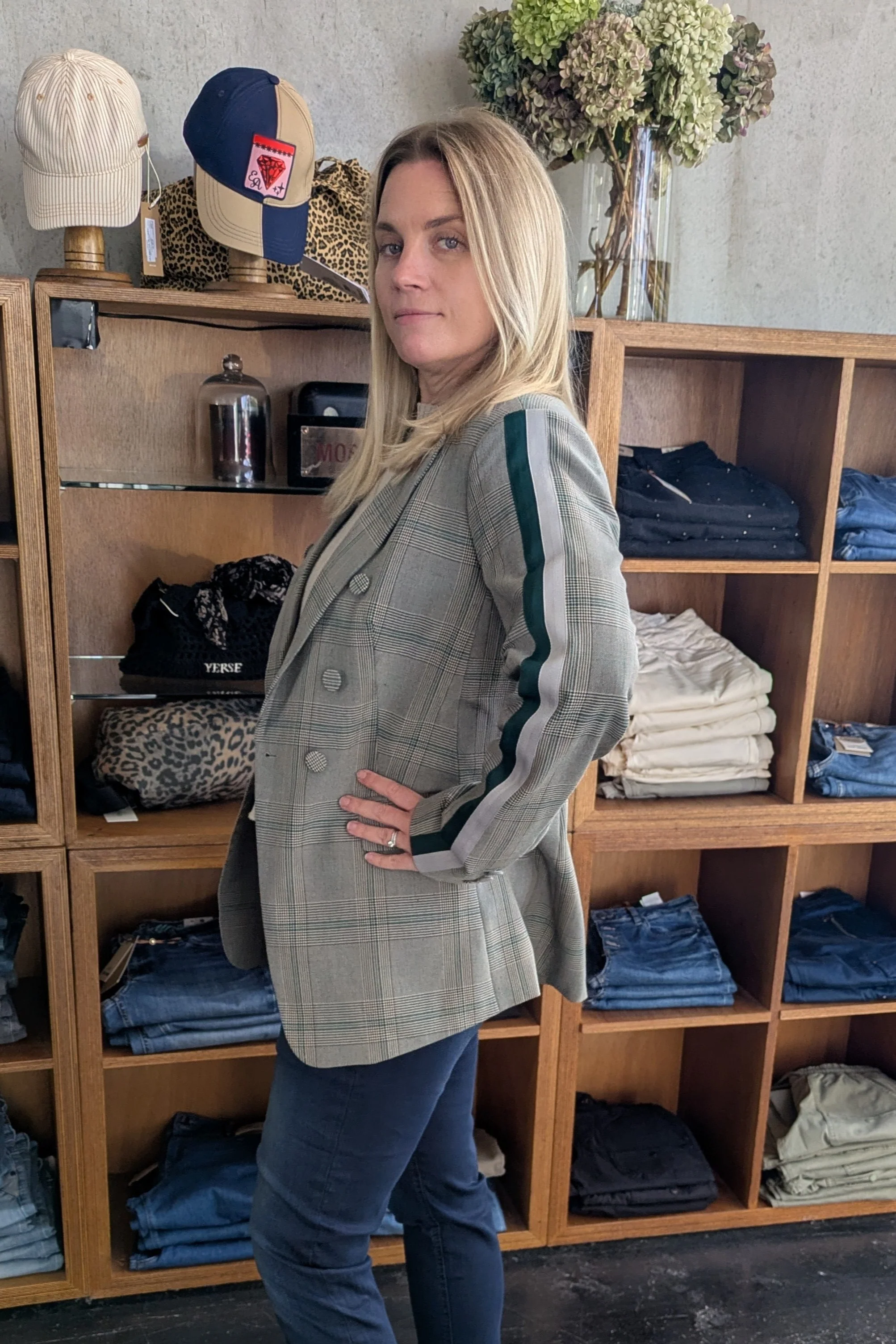 Sophie Moran - Checked Blazer - Image 3