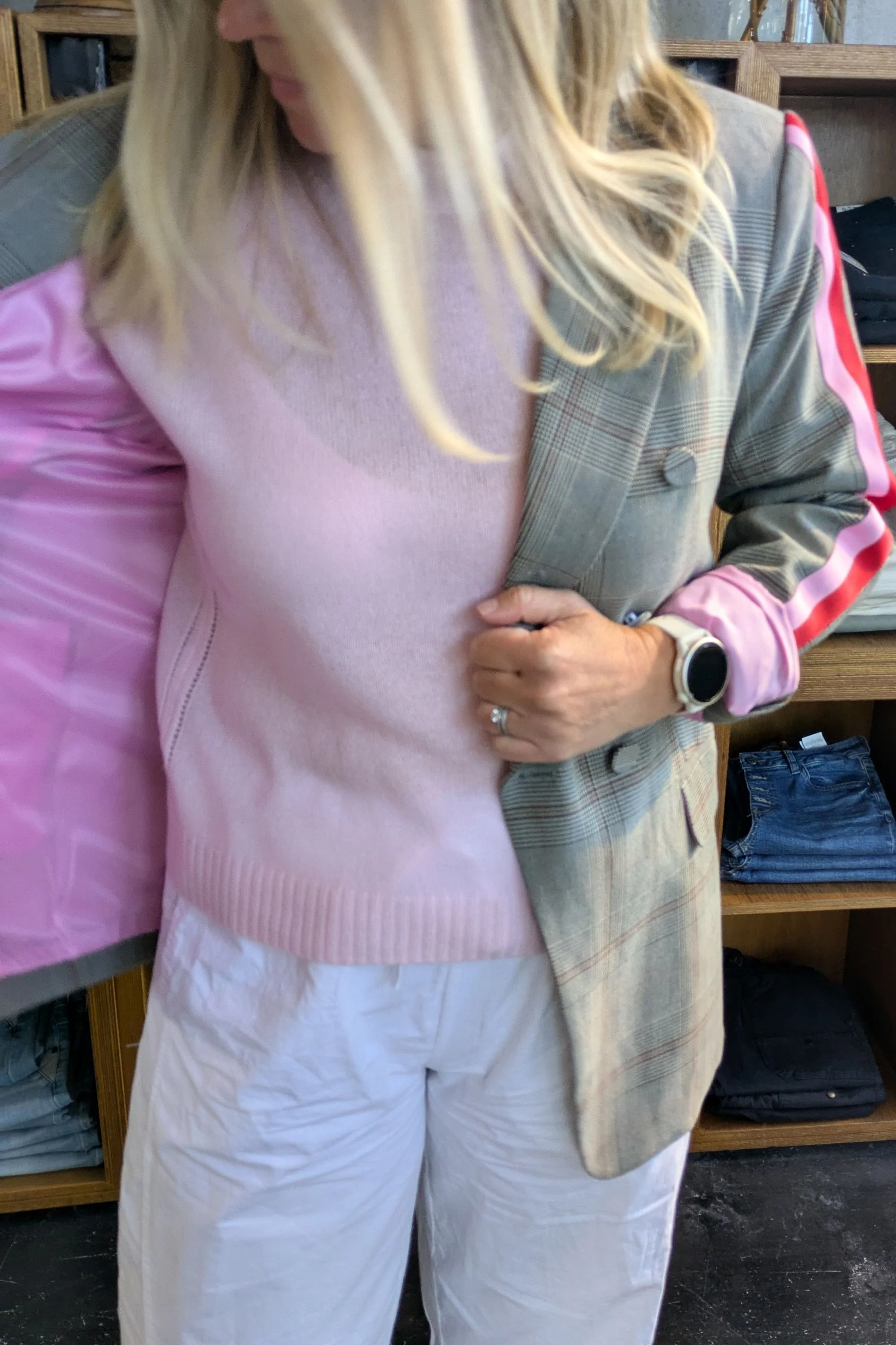 Sophie Moran - Checked Blazer - Image 7