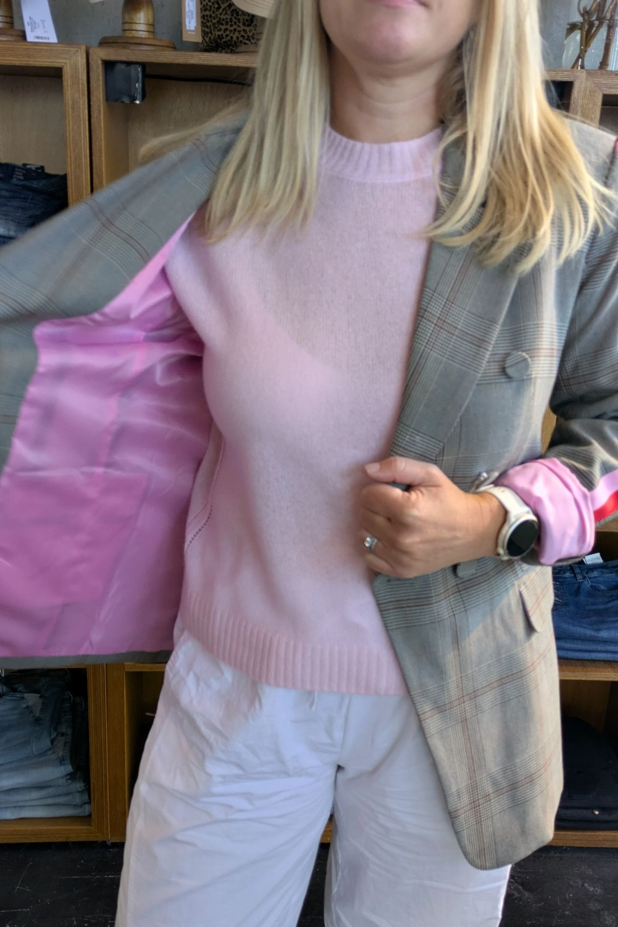 Sophie Moran - Checked Blazer - Image 8