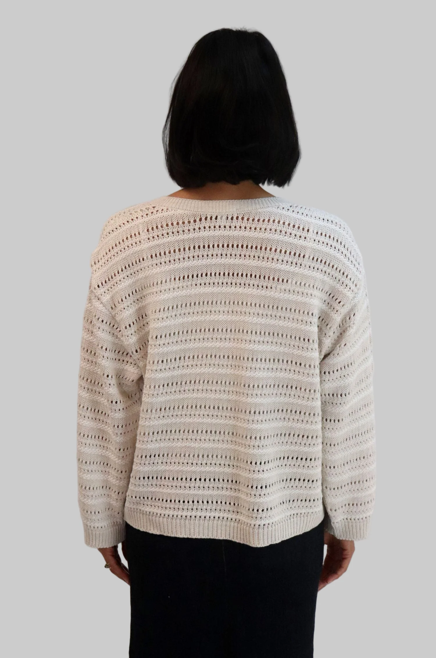 Tatano - Trellis V-Neck Sweater - Image 3