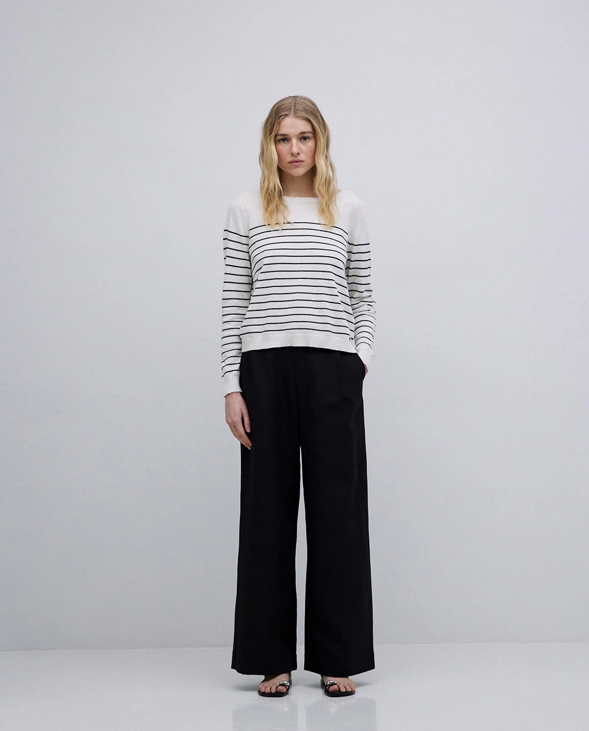 Yerse - Basic Striped Jumper - Image 6