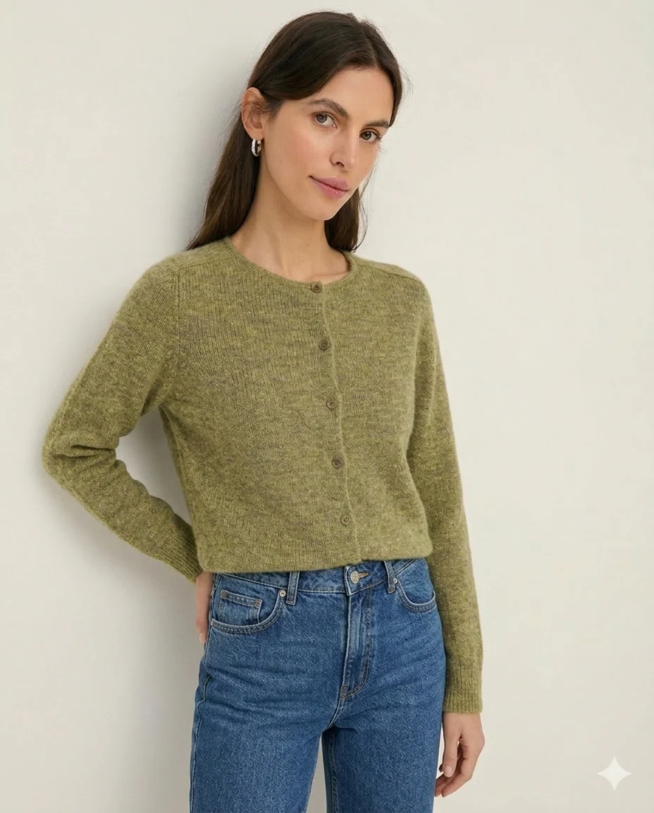 Yerse - Fisherman's Rib Cardigan