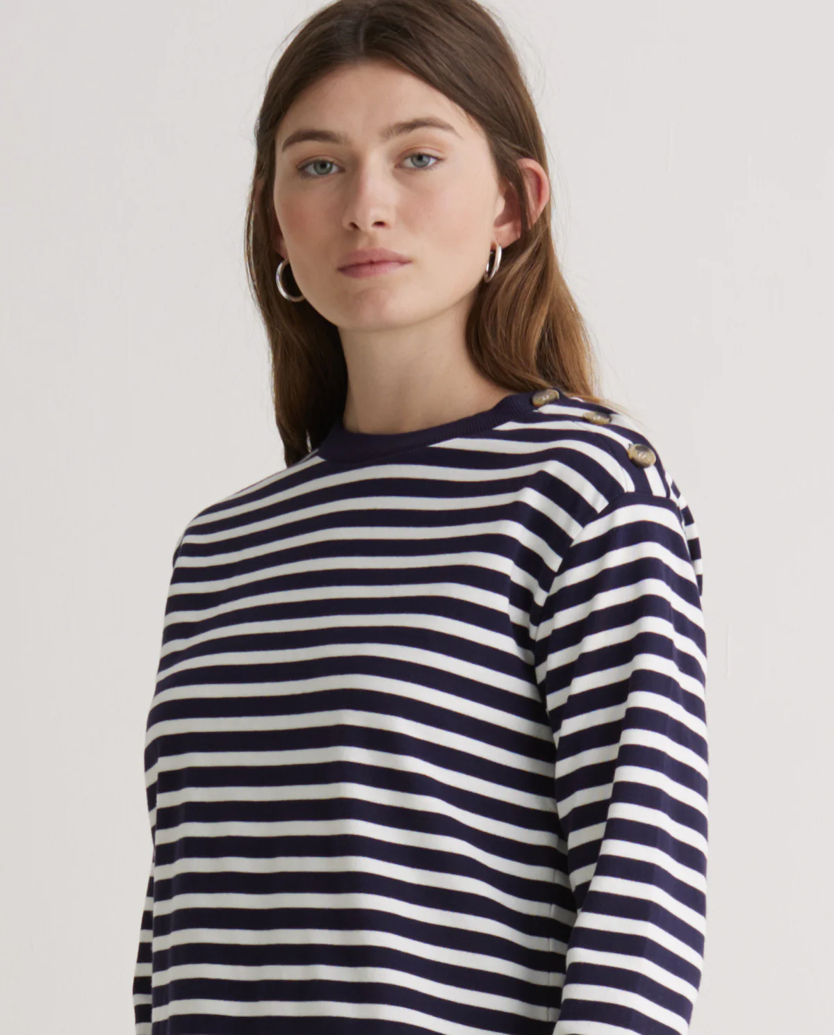 Yerse - Paloma T-shirt with Buttons - Image 5
