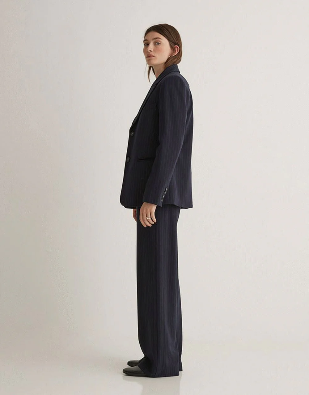 Yerse - Striped Blazer - Image 3