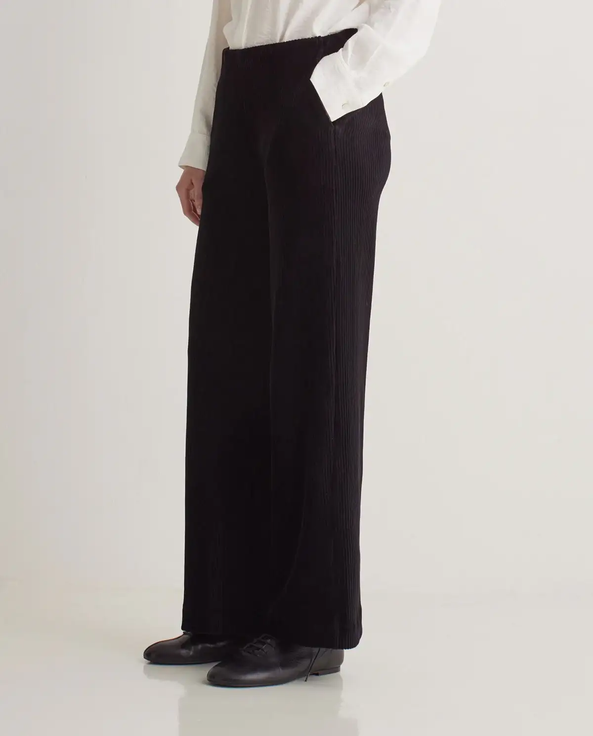 Yerse - Wide Cotton-Blend Corduroy Pants - Image 6