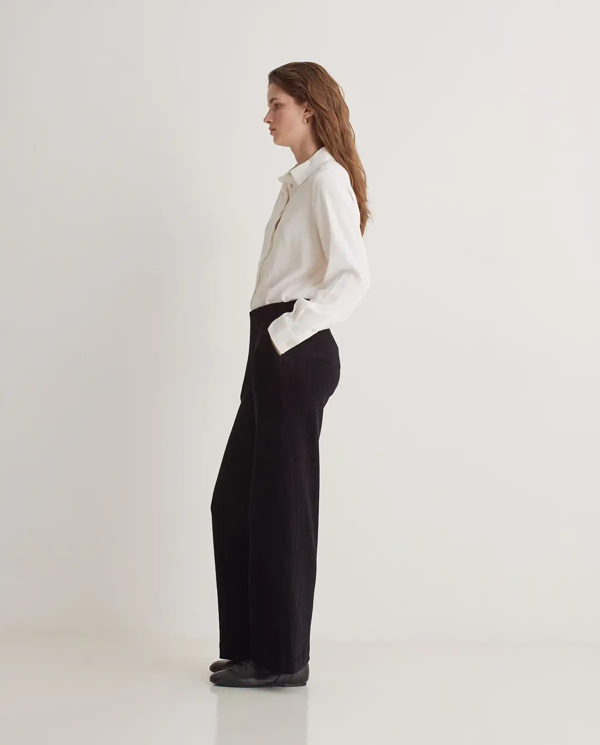 Yerse - Wide Cotton-Blend Corduroy Pants - Image 7